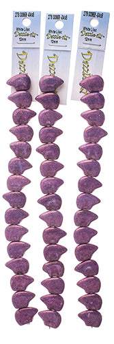 Glass Beads Flat Bear Shape