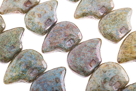 Glass Beads Flat Bear Shape