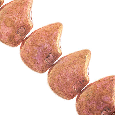 Glass Beads Flat Bear Shape