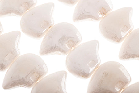 Glass Beads Flat Bear Shape