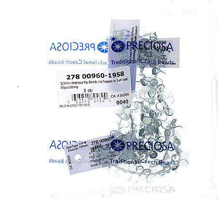Czech Preciosa Pip Beads Transparent