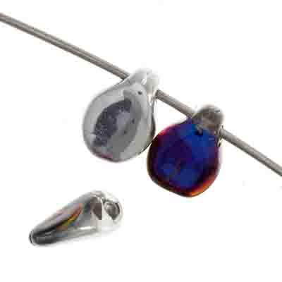 Czech Preciosa Pip Beads Transparent