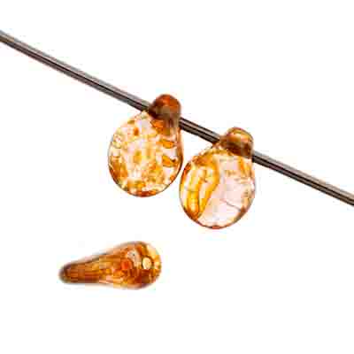 Czech Preciosa Pip Beads Transparent