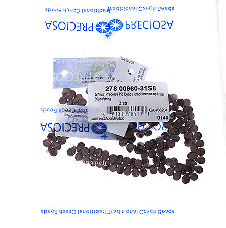 Czech Preciosa Pip Beads Opaque