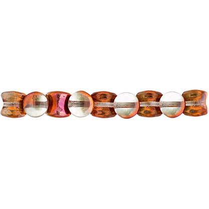 Czech Pellet 4x6mm Soutache Transparent