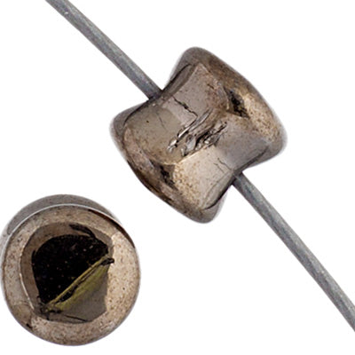 Czech Pellet 4x6mm Soutache Transparent