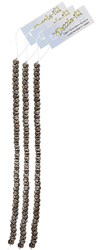 Czech Pellet 4x6mm Soutache Transparent