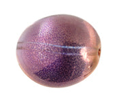 Glass Bead 26x22mm Stone Shape Strung