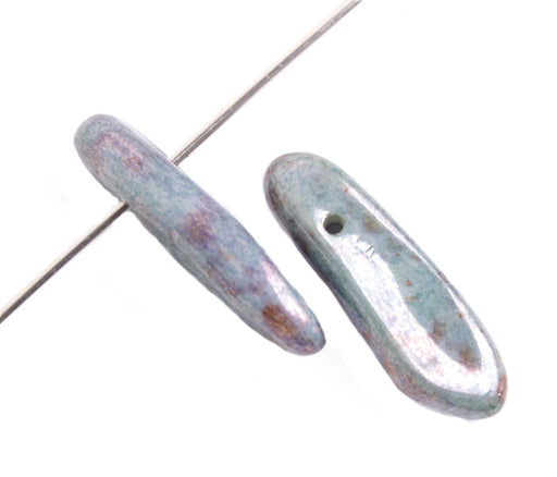 Glass Bead 6x30mm Drop Strung 