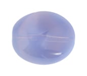 Glass Bead 26x22mm Stone Shape Strung