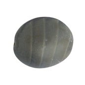 Glass Bead 26x22mm Stone Shape Strung
