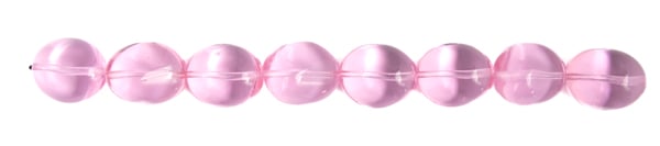 Glass Bead 26x22mm Stone Shape Strung 