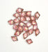 Glass Bead Briolettes 9x7mm Diamond Shape 