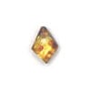 Glass Bead Briolettes 9x7mm Diamond Shape 