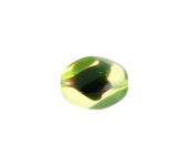 Glass Oval Twisted Beads 15x11mm