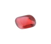 Glass Oval Twisted Beads 15x11mm