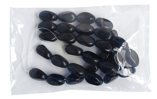 Glass Bead 4 Sided Flat 18x12 Strung