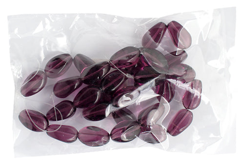 Glass Bead 4 Sided Flat 18x12 Strung