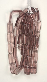 Glass Bead Rectangle 19x12mm 