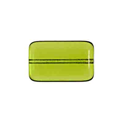 Glass Bead Rectangle 19x12mm