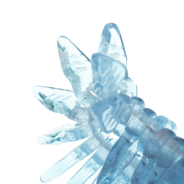 Glass 19x9mm Dagger Strung Beads