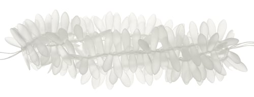 Glass 19x9mm Dagger Strung Beads