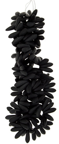 Glass 3x11mm Dagger Strung Beads