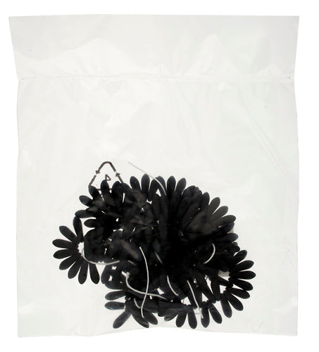 Glass 3x11mm Dagger Strung Beads