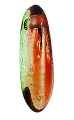 Glass 3x11mm Dagger Strung Beads