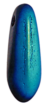 Glass 3x11mm Dagger Strung Beads