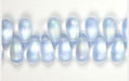 Czech Glass Bead Droplet 5x10mm Strung 