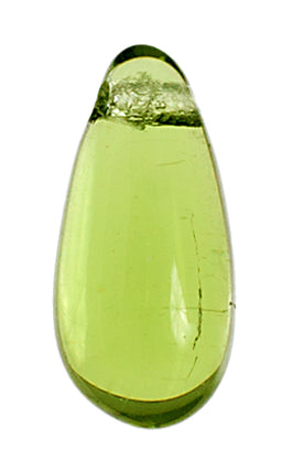 Czech Glass Bead Droplet 5x10mm Strung 
