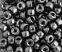 Czech Glass Mini Crowbead 6mm Gunmetal