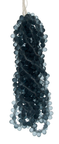 Czech Glass Bead Droplet 4x6mm Strung Matt