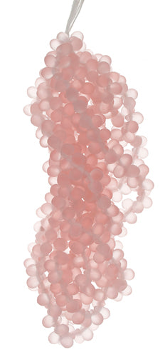 Czech Glass Bead Droplet 4x6mm Strung Matt