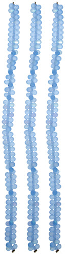Czech Glass Bead Droplet 4x6mm Strung Matt