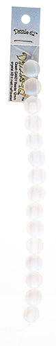 Czech Candy Beads 12mm 2 Holes Transparent