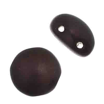 Czech Candy Beads 12mm 2 Holes Opaque