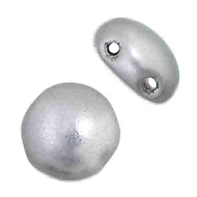 Czech Candy Beads 12mm 2 Holes Opaque