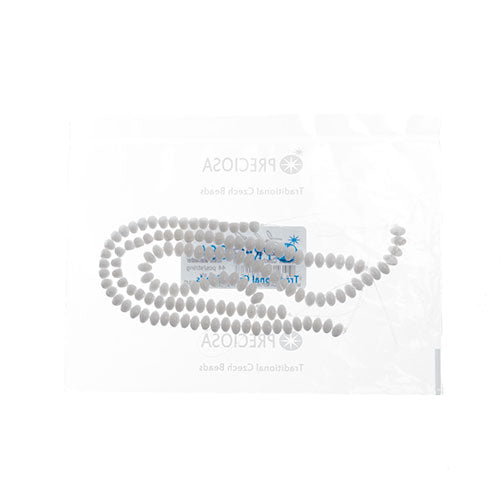 Czech Candy Oval 2 Holes Opaque