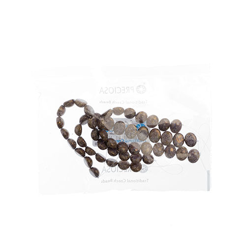 Czech Candy Oval 2 Holes Opaque