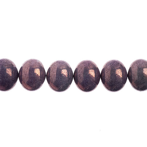 Czech Candy Oval 2 Holes Opaque