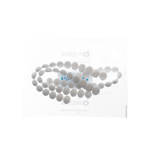 Czech Candy Oval 2 Holes Opaque