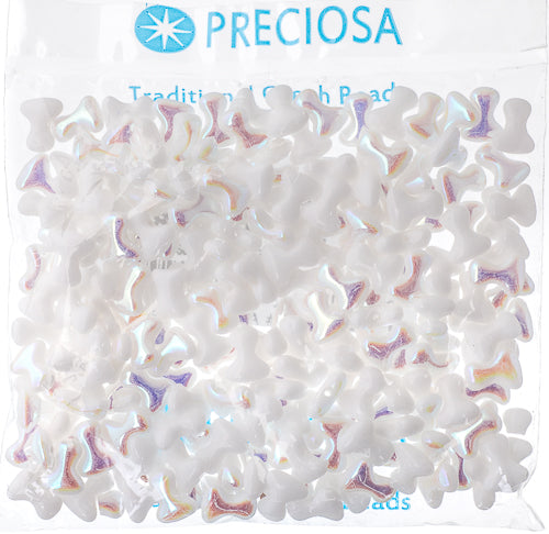 Czech Preciosa Tee Bead 2x8mm Opaque Shades