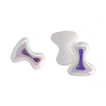 Czech Preciosa Tee Bead 2x8mm Opaque Shades