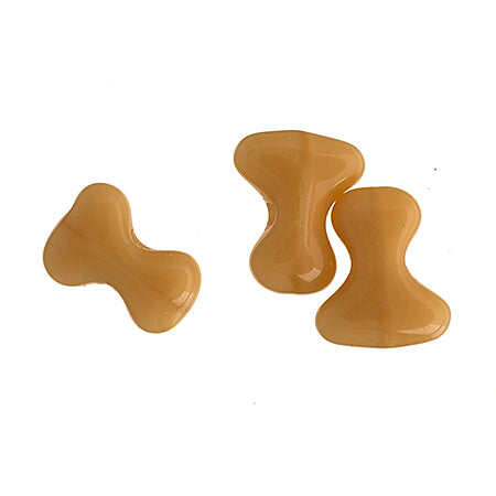 Czech Preciosa Tee Bead 2x8mm Opaque Shades