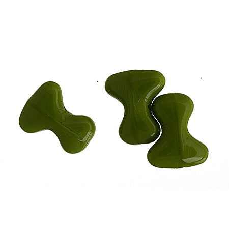 Czech Preciosa Tee Bead 2x8mm Opaque Shades