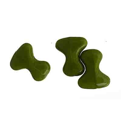 Czech Preciosa Tee Bead 2x8mm Opaque Shades