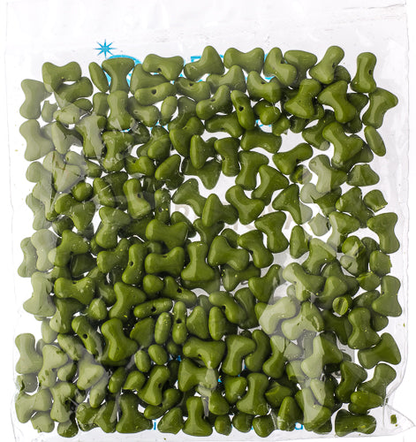 Czech Preciosa Tee Bead 2x8mm Opaque Shades