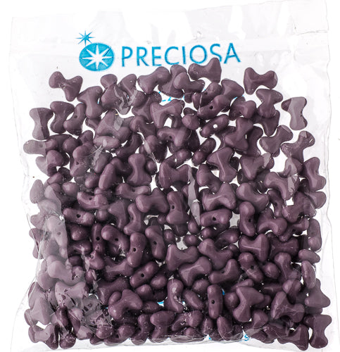 Czech Preciosa Tee Bead 2x8mm Opaque Shades